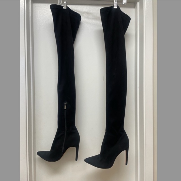 Revolve x Chrissy Teigen Raye Como Thigh High Boots - Picture 4 of 12